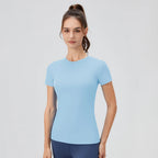Plain T-Shirt Damen