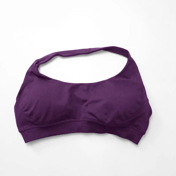 Neckholder Sports Bra - Lila