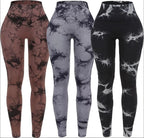 Batik Leggings High Waisted