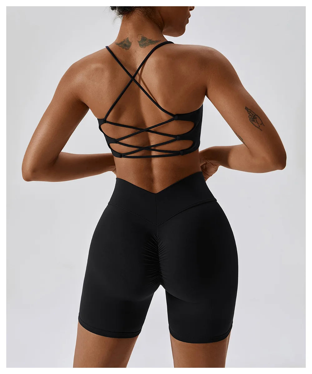 Laced Sports Bra
