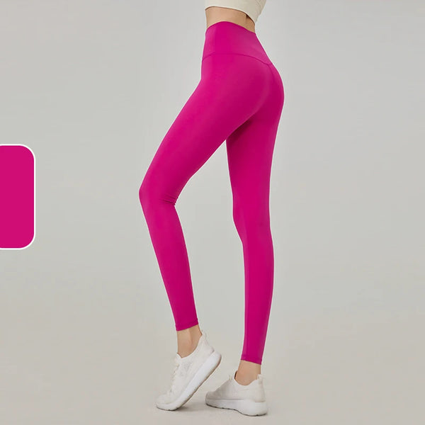 Classic Leggings High Waisted - Pink