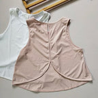 Feather Crop Top Damen