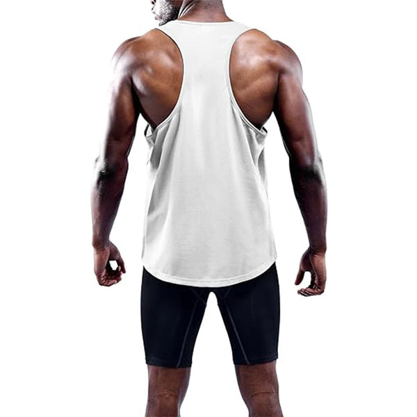 Racerback Tanktop Herren - Weiss