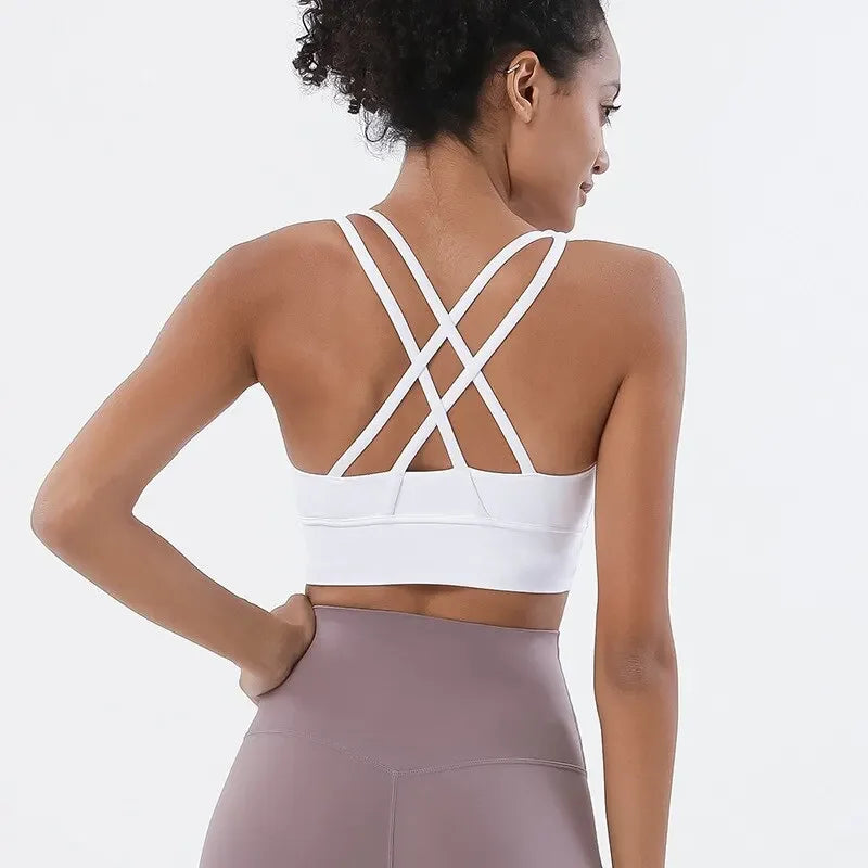 Criss-Cross Sports Bra