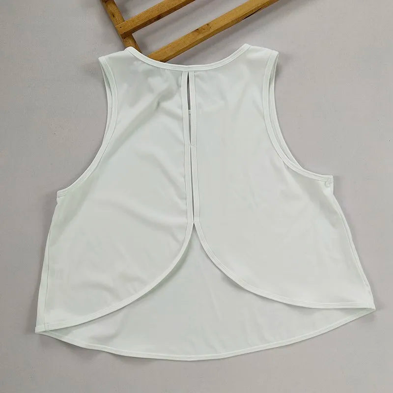 Feather Crop Top Damen