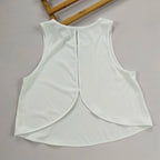 Feather Crop Top Damen