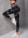Batik Leggings High Waisted