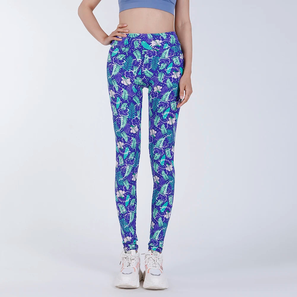 Playful Leggings High Waisted