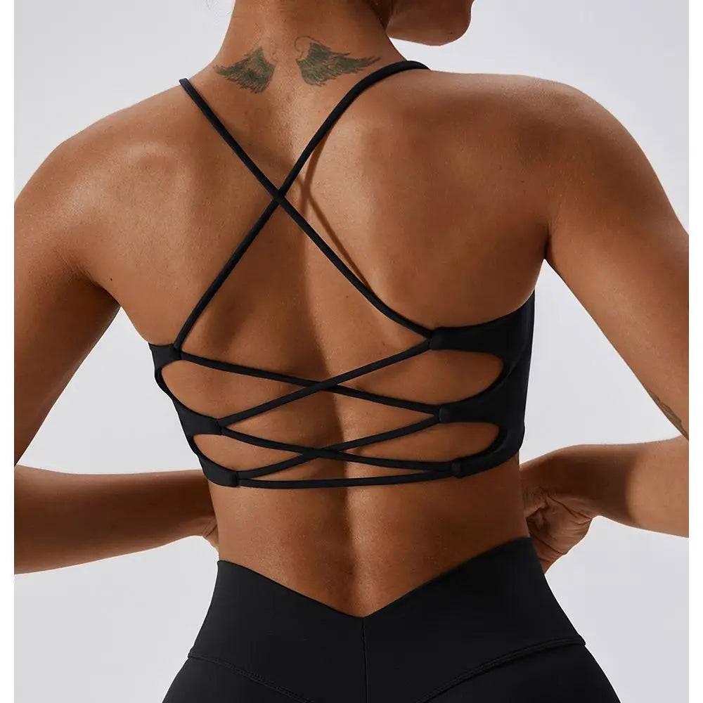 Laced Sports Bra