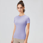 Plain T-Shirt Damen